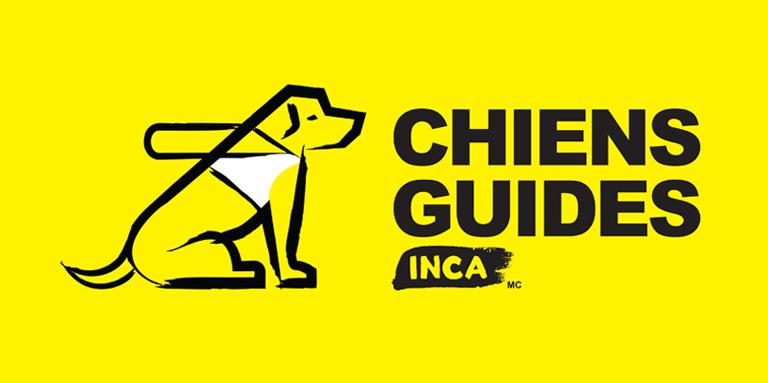 CNIB Guide Dogs logo. Sponsor CNIB Guide Dogs.