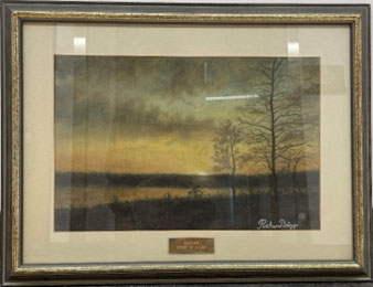 Manitoba Sunset by a Lake