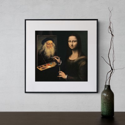 Muse and Master Self-Portrait