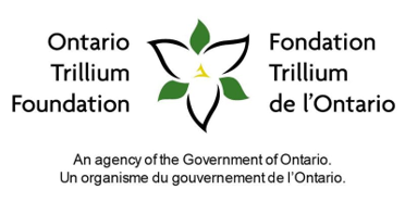 logo : Ontario Trillium Foundation-An agency of the Government of Ontario | Fondation Trillium de l’Ontario-un organisme du gouvernement de l’Ontario