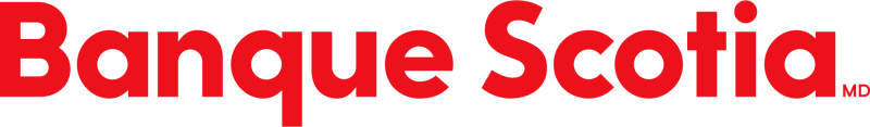 Logo de la Banque Scotia écrit en rouge