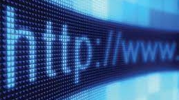 Illustration d'un URL sur un écran en rapproché