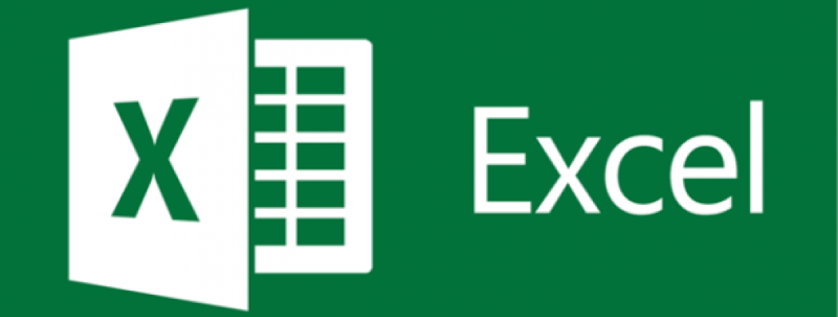 logo Excel blanc sur fond vert avec un icone de tableau