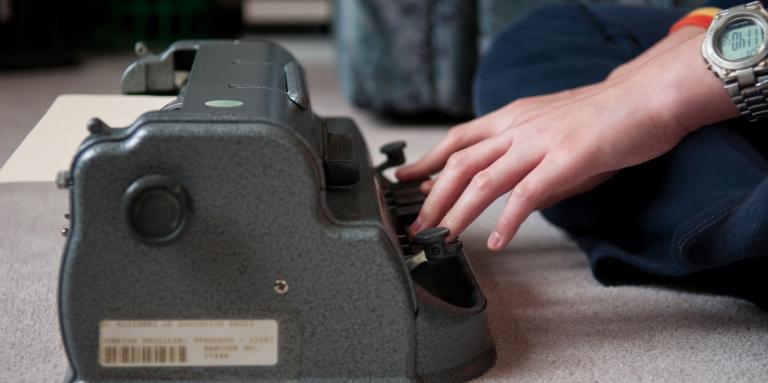 Writing Braille Courses CNIB