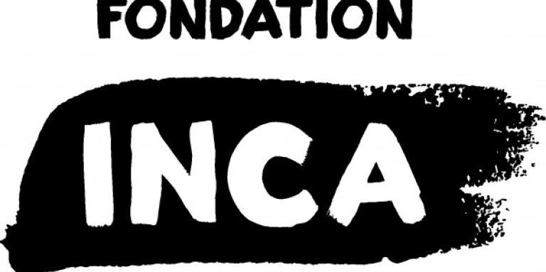 Fondation INCA en caractères majuscules noirs
