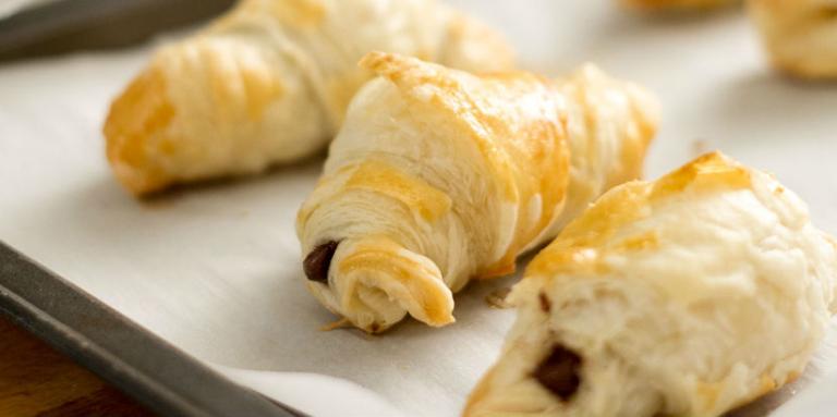 Croissants au chocolat