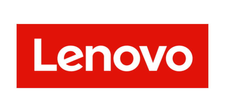 Lenovo logo.