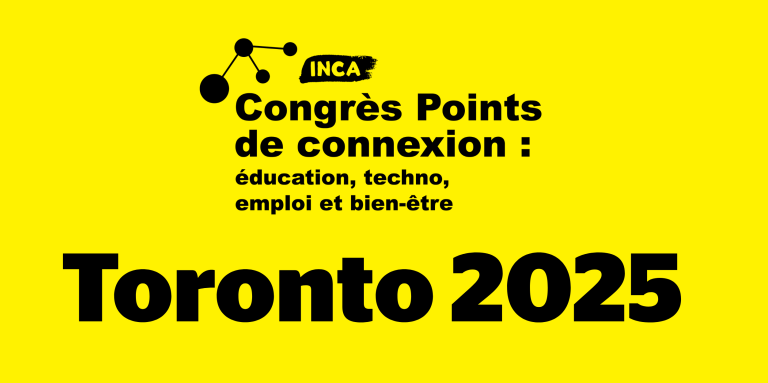Points de connexion. Congrès sur l'éducation, la technologie et le bien-être au travail, Toronto 2025.