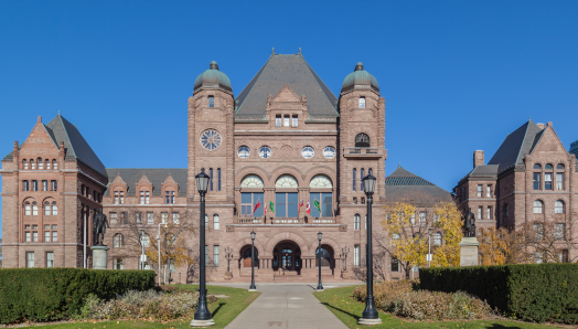 Queens Park front exterior/building entry (the Ontario Legislative building