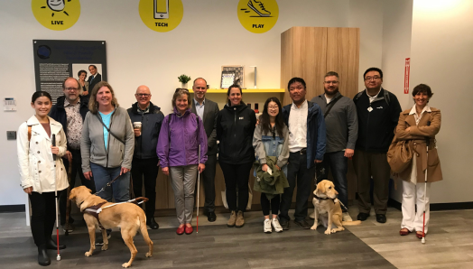 A group photo of participants from our Metro Vancouver Get on Board campaign.  